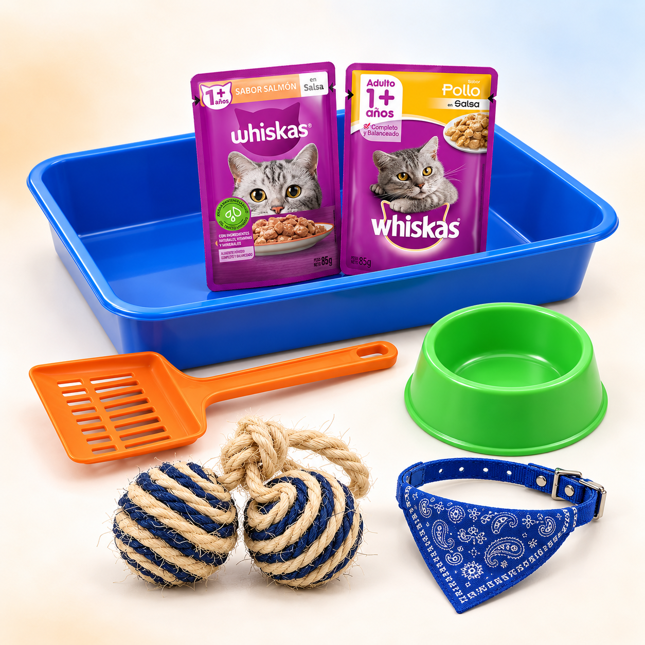Kit gato bienvenida - Tokio Pet Shop